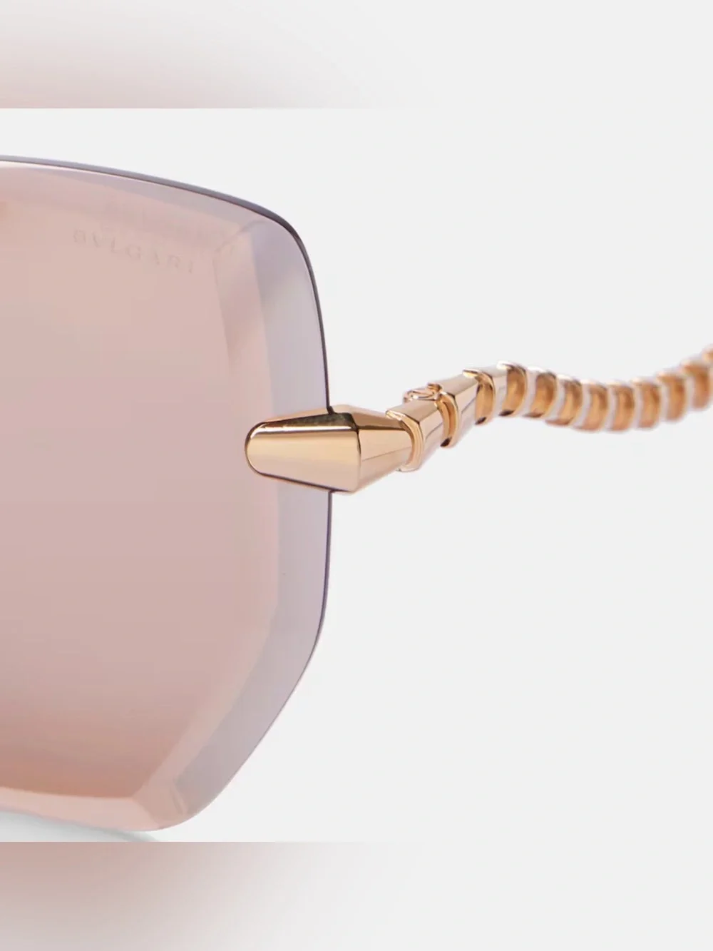 BVLGARI elegant rimless